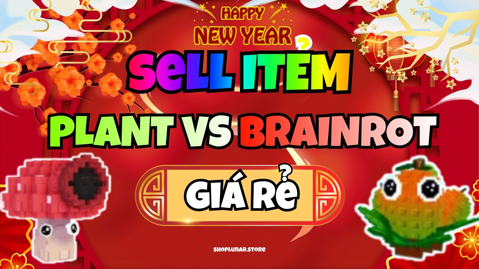 SELL ITEM PLANT VS BRAINROT