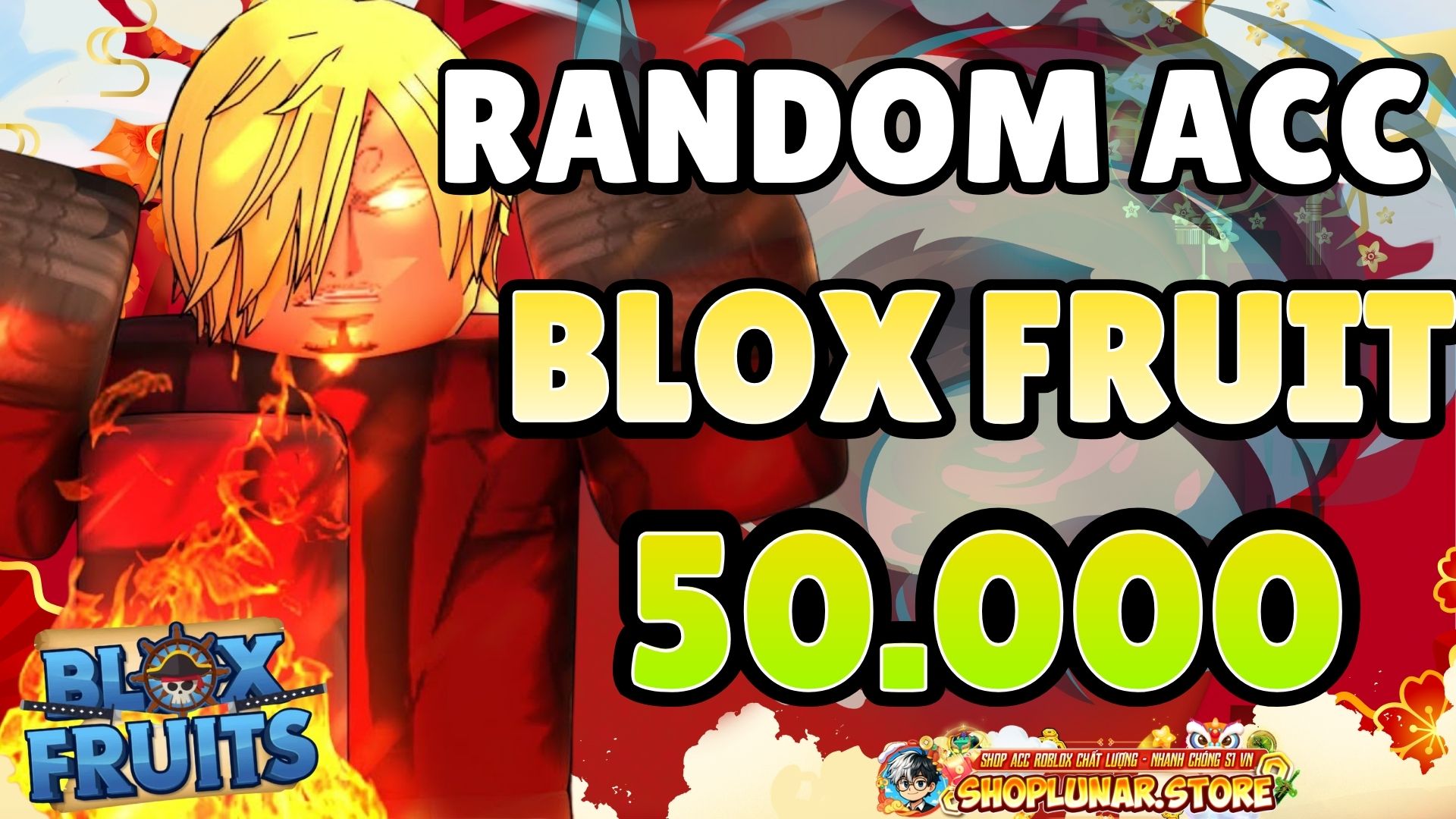 RANDOM ACC 50K NÂNG TỈ LỆ TRÚNG 1 ĐẾN 6 TRÁI ĐỎ LÊN 90% NHÂN DỊP TẾT